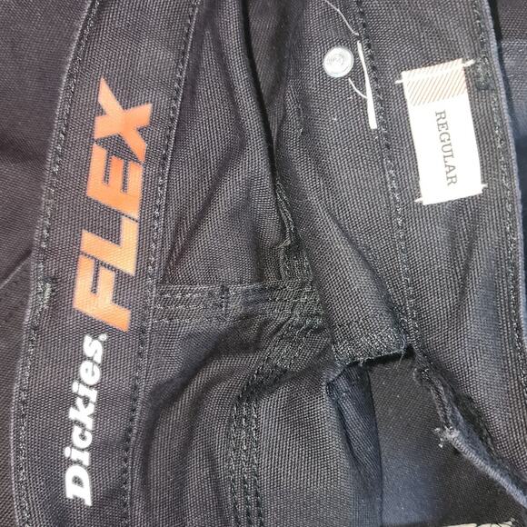 Dickies Flex Regular Black Caprenter Jean Pants 33X30 - Picture 7 of 7